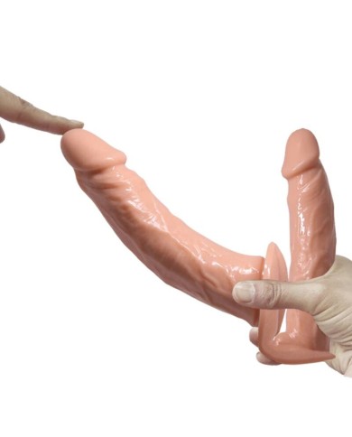 BAILE ULTRA PASSIONATE HARNESS DOBLES DILDOS CON ARNES