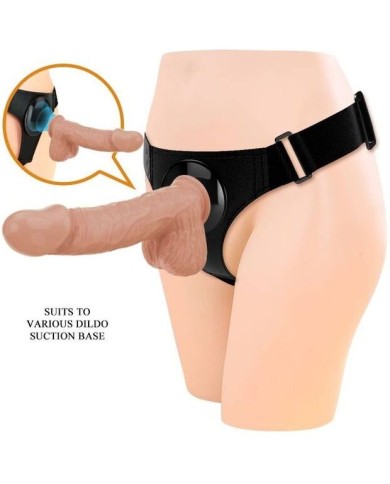 PRETTY LOVE HARNESS BRIEFS ARNES UNIVERSAL CON DILDO JERRY 218 CM NATURAL