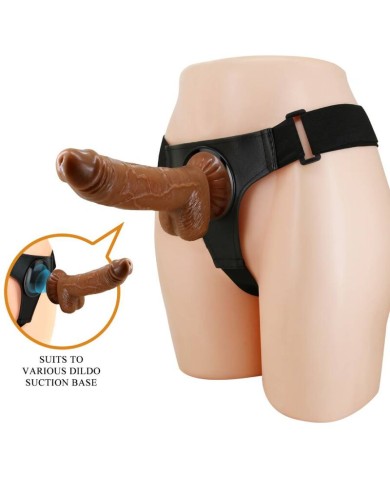 PRETTY LOVE HARNESS BRIEFS ARNES UNIVERSAL CON DILDO MICHEAL 20 CM NEGRO PRETTY LOVE HARNESS BRIEFS ARNES UNIVERSAL CON DILDO MICHEAL 20 CM NEGRO