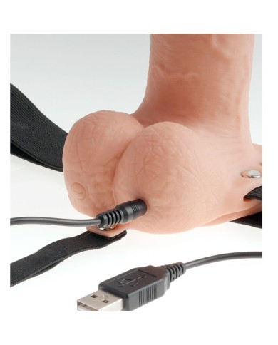 FETISH FANTASY SERIES ARNES AJUSTABLE PENE REALISTICO CON TESTICULOS RECARGABLE Y VIBRADOR 23 CM FETISH FANTASY SERIES ARNES AJUSTABLE PENE REALISTICO CON TESTICULOS RECARGABLE Y VIBRADOR 23 CM