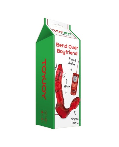 TOYJOY ARNES DOBLE PENETRACION SIN CORREAS CON VIBRADOR TOYJOY ARNES DOBLE PENETRACION SIN CORREAS CON VIBRADOR