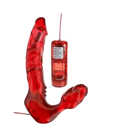 TOYJOY ARNES DOBLE PENETRACION SIN CORREAS CON VIBRADOR TOYJOY ARNES DOBLE PENETRACION SIN CORREAS CON VIBRADOR