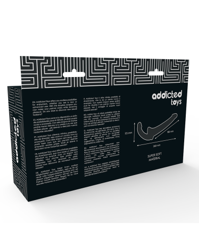 ADDICTED TOYS DILDO CON ARNES SIN SUJECION NEGRO ADDICTED TOYS DILDO CON ARNES SIN SUJECION NEGRO