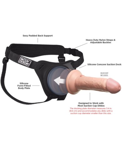 PIPEDREAMS BODY DOCK ELITE HARNESS PIPEDREAMS BODY DOCK ELITE HARNESS