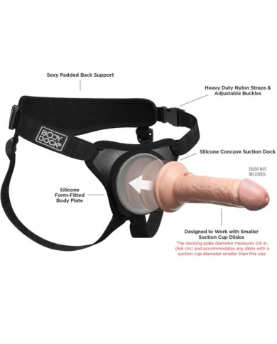 PIPEDREAMS BODY DOCK ELITE MINI HARNESS PIPEDREAMS BODY DOCK ELITE MINI HARNESS