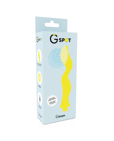 G SPOT GAVYN VIBRADOR PUNTO G AMARILLO G SPOT GAVYN VIBRADOR PUNTO G AMARILLO