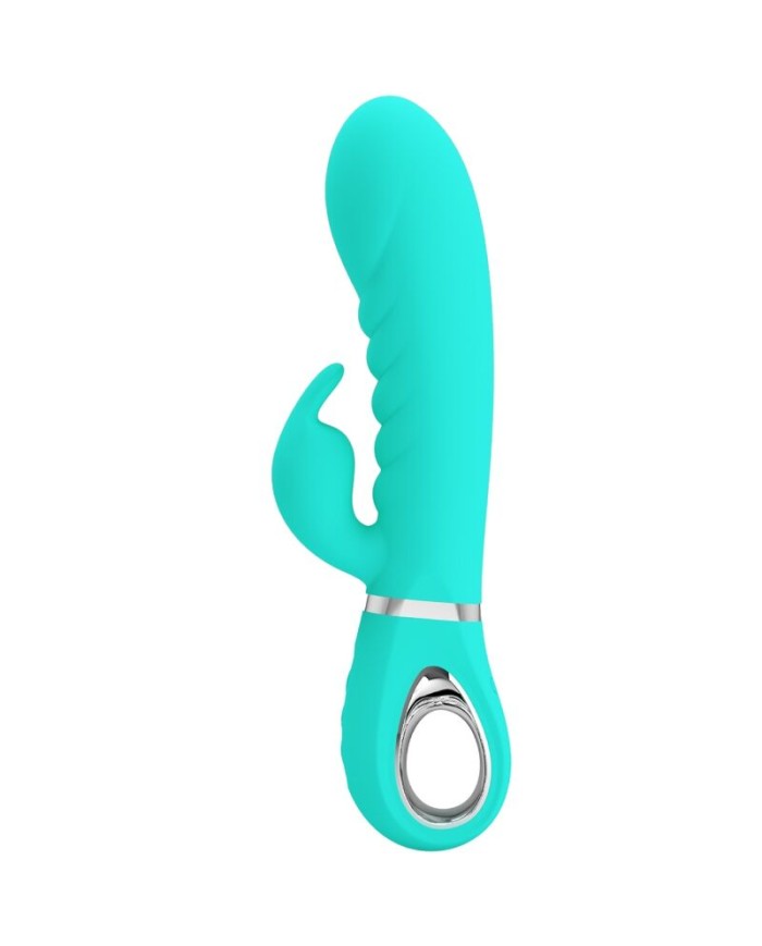 PRETTY LOVE PRESCOTT VIBRADOR PUNTO G MULTIFUNCIoN VERDE AGUA