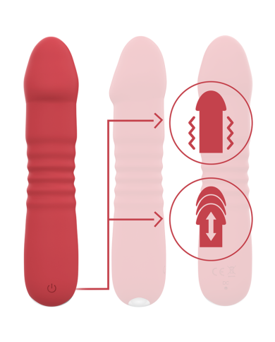 INTENSE JUNI UP DOWN 10 VIBRACIONES ROJO INTENSE JUNI UP DOWN 10 VIBRACIONES ROJO