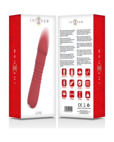 INTENSE JUNI UP DOWN 10 VIBRACIONES ROJO INTENSE JUNI UP DOWN 10 VIBRACIONES ROJO