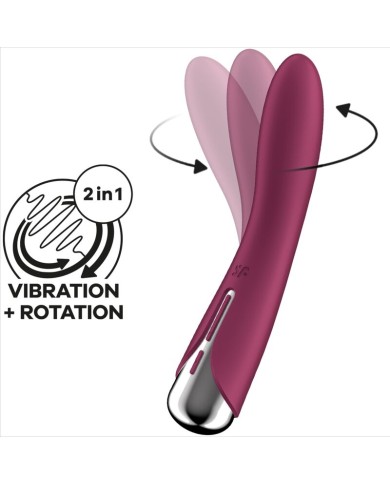 SATISFYER SPINNING VIBE 1 VIBRADOR ROTADOR G SPOT AZUL SATISFYER SPINNING VIBE 1 VIBRADOR ROTADOR G SPOT AZUL