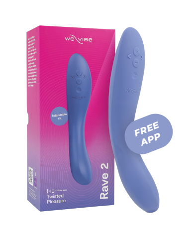 WE VIBE RAVE 2 VIBRADOR PUNTO G AZUL WE VIBE RAVE 2 VIBRADOR PUNTO G AZUL