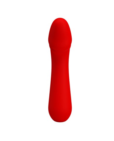 PRETTY LOVE CETUS VIBRADOR RECARGABLE ROJO PRETTY LOVE CETUS VIBRADOR RECARGABLE ROJO