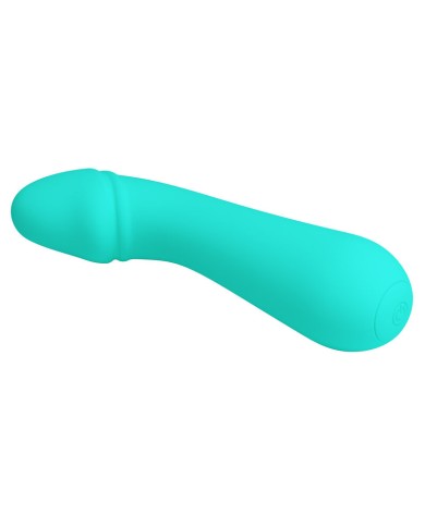 PRETTY LOVE CETUS VIBRADOR RECARGABLE VERDE AGUA PRETTY LOVE CETUS VIBRADOR RECARGABLE VERDE AGUA