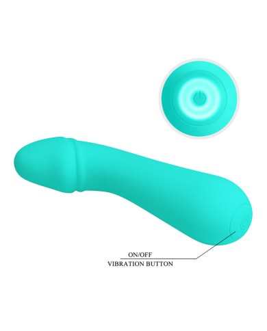 PRETTY LOVE CETUS VIBRADOR RECARGABLE VERDE AGUA PRETTY LOVE CETUS VIBRADOR RECARGABLE VERDE AGUA