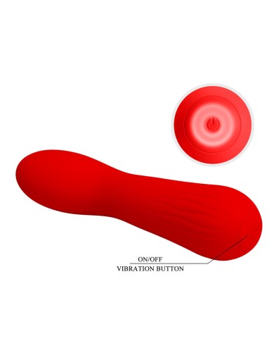 PRETTY LOVE FAUN VIBRADOR RECARGABLE ROJO PRETTY LOVE FAUN VIBRADOR RECARGABLE ROJO