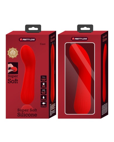 PRETTY LOVE FAUN VIBRADOR RECARGABLE ROJO PRETTY LOVE FAUN VIBRADOR RECARGABLE ROJO