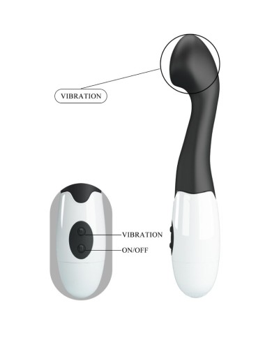 PRETTY LOVE CHARLES VIBRADOR PUNTO G 30 MODOS NEGRO PRETTY LOVE CHARLES VIBRADOR PUNTO G 30 MODOS NEGRO