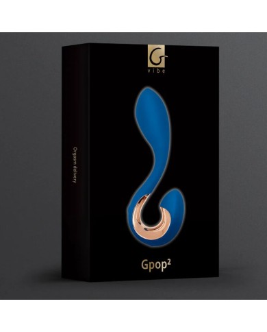 G VIBE GPOP 2 VIBRADOR PUNTO G Y P AZUL INDIGO G VIBE GPOP 2 VIBRADOR PUNTO G Y P AZUL INDIGO