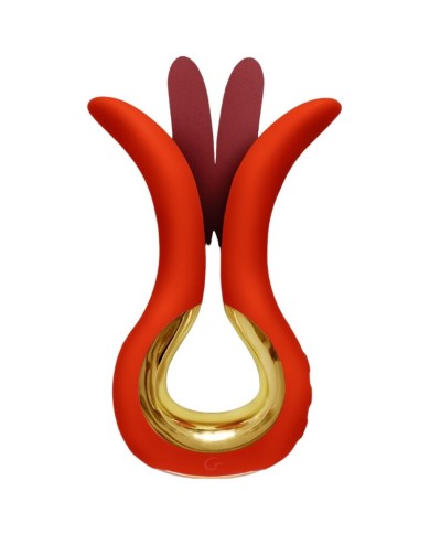G VIBE GVIBE MAXI VIBRADOR CON DOS PUNTAS FLEXIBLES CORAL G VIBE GVIBE MAXI VIBRADOR CON DOS PUNTAS FLEXIBLES CORAL