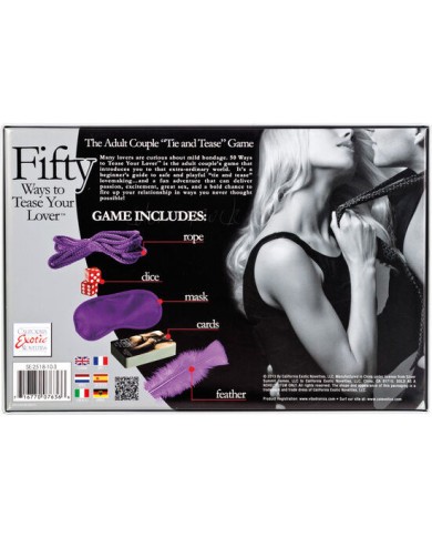 CALEXOTICS FIFTY WAYS TO TEASE YOUR LOVE KIT PARA PAREJAS CALEXOTICS FIFTY WAYS TO TEASE YOUR LOVE KIT PARA PAREJAS