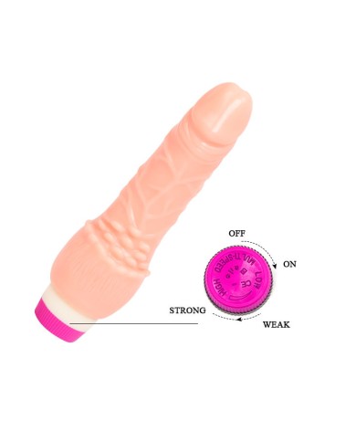 BAILE WAVES OF PLEASURE REALISTIC VIBRATING 195 CM BAILE WAVES OF PLEASURE REALISTIC VIBRATING 195 CM