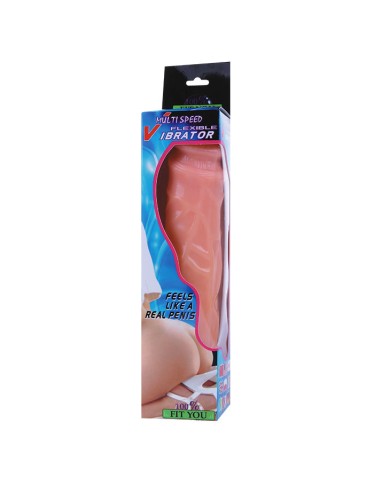 BAILE WAVES OF PLEASURE REALISTIC VIBRATING 255 CM BAILE WAVES OF PLEASURE REALISTIC VIBRATING 255 CM