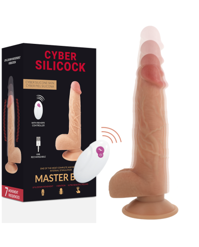 CYBER SILICOCK REALISTICO CONTROL REMOTO MASTER BEN 2388 CM O 43 CM CYBER SILICOCK REALISTICO CONTROL REMOTO MASTER BEN 2388 CM O 43 CM