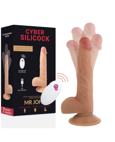 CYBER SILICOCK REALISTICO CONTROL REMOTO MR JOHN 2388 CM O 43 CM CYBER SILICOCK REALISTICO CONTROL REMOTO MR JOHN 2388 CM O 43 CM