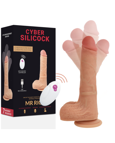 CYBER SILICOCK REALISTICO CONTROL REMOTO MR RICK 209 CM O 4 CM CYBER SILICOCK REALISTICO CONTROL REMOTO MR RICK 209 CM O 4 CM