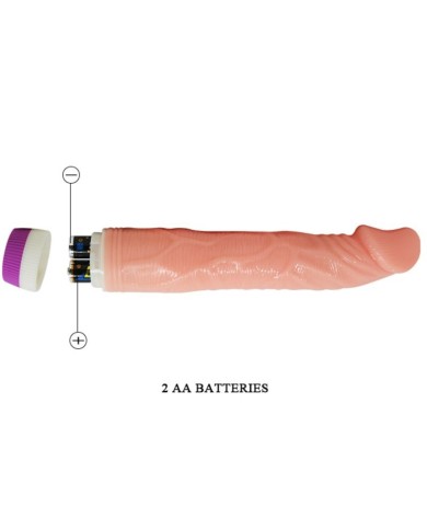 BAILE VIBRADOR REALISTICO NATURAL 22 CM BAILE VIBRADOR REALISTICO NATURAL 22 CM