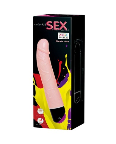 BAILE COLORFUL SEX VIBRACION Y ROTACION 24 CM BAILE COLORFUL SEX VIBRACION Y ROTACION 24 CM