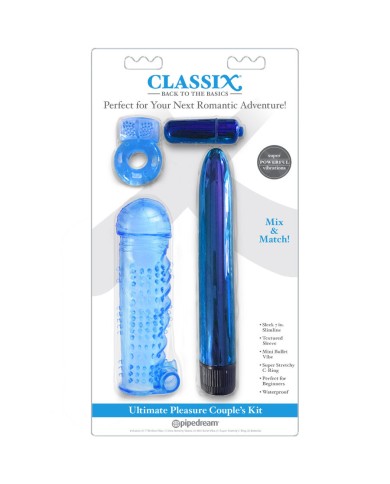 CLASSIX KIT DE PLACER PARA PAREJAS AZUL CLASSIX KIT DE PLACER PARA PAREJAS AZUL