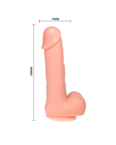 BAILE DONG DILDO REALISTICO VIBRACION Y ROTACION 20 CM BAILE DONG DILDO REALISTICO VIBRACION Y ROTACION 20 CM
