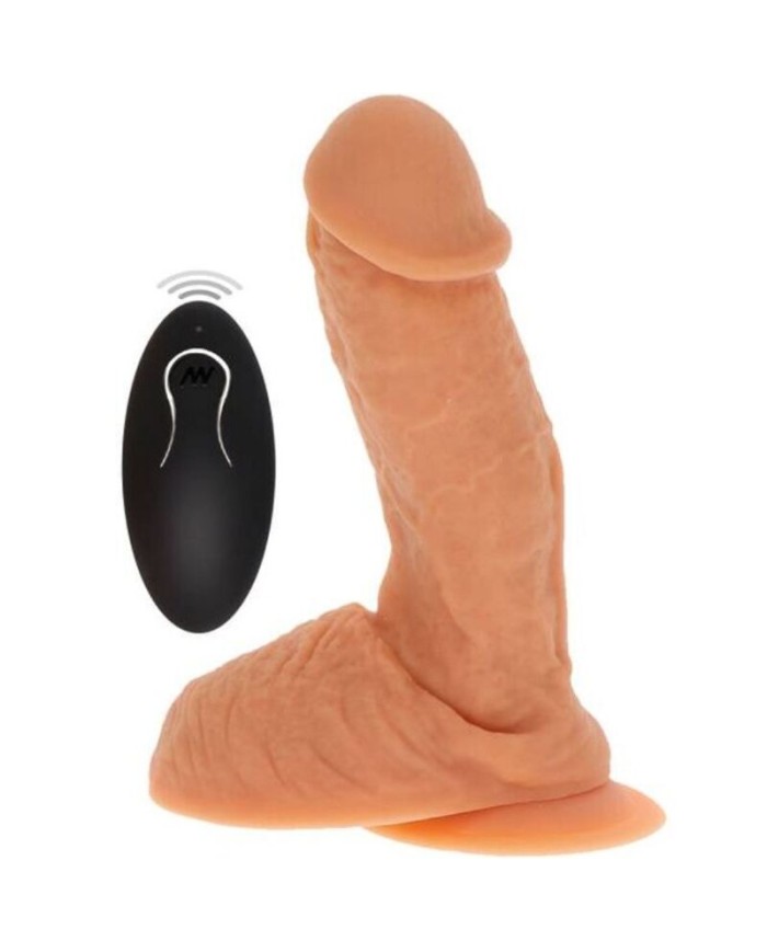 GET REAL DILDO VIBRADOR SILICONA NATURAL