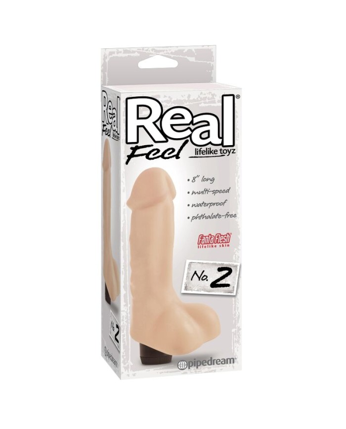 REAL FEEL LIFELIKE TOYZ VIBRADOR NUM 2 NATURAL