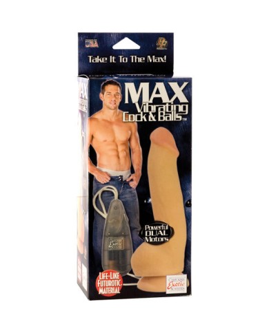 CALEXOTICS MAX PENE REALISTICO CON DOBLE VIBRADOR CALEXOTICS MAX PENE REALISTICO CON DOBLE VIBRADOR