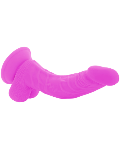 DIVERSIA DILDO REALISTICO FLEXIBLE CON VIBRACION LILA 215 CM O 45 CM DIVERSIA DILDO REALISTICO FLEXIBLE CON VIBRACION LILA 215 CM O 45 CM