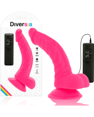 DIVERSIA - DILDO REALÍSTICO FLEXIBLE CON VIBRACIÓN ROSA 21.5 CM -O- 4.5 CMD-231125 DIVERSIA - DILDO REALÍSTICO FLEXIBLE CON VIBRACIÓN ROSA 21.5 CM -O- 4.5 CMD-231125