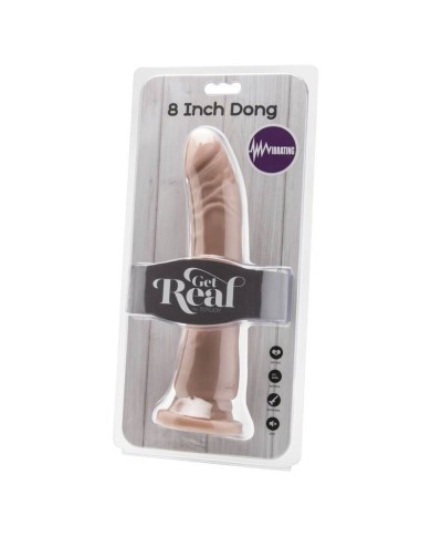 GET REAL DONG 205 CM VIBRATING NATURAL GET REAL DONG 205 CM VIBRATING NATURAL