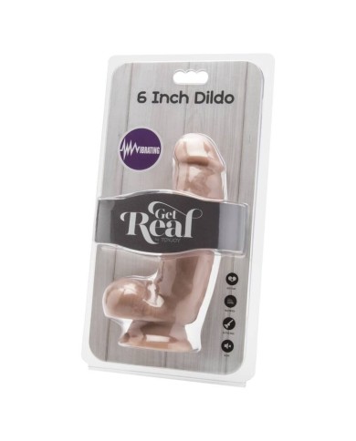 GET REAL DILDO 12 CM CON TESTICULOS VIBRADOR NATURAL GET REAL DILDO 12 CM CON TESTICULOS VIBRADOR NATURAL