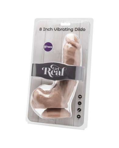 GET REAL DILDO 205 CM CON TESTICULOS VIBRADOR NATURAL GET REAL DILDO 205 CM CON TESTICULOS VIBRADOR NATURAL