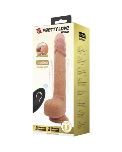 PRETTY LOVE TOMMY DILDO REALISTA VIBRADOR 225 CM PRETTY LOVE TOMMY DILDO REALISTA VIBRADOR 225 CM