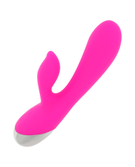 OHMAMA VIBRADOR CON RABBIT 10 MODOS DE VIBRACIoN 19 CM