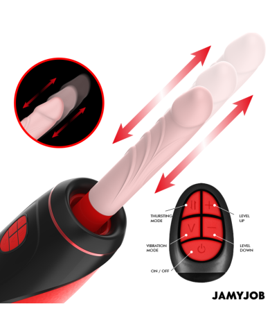 JAMYJOB PYSTON BASE MASTURBADOR AUTOMATICO CON DILDO CONTROL REMOTO JAMYJOB PYSTON BASE MASTURBADOR AUTOMATICO CON DILDO CONTROL REMOTO