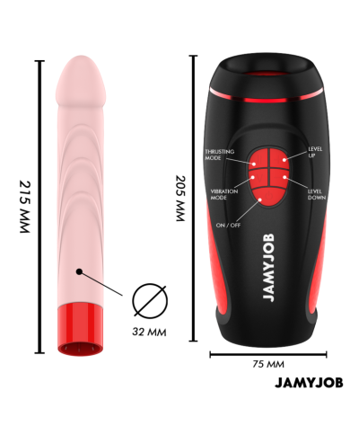 JAMYJOB PYSTON BASE MASTURBADOR AUTOMATICO CON DILDO CONTROL REMOTO JAMYJOB PYSTON BASE MASTURBADOR AUTOMATICO CON DILDO CONTROL REMOTO