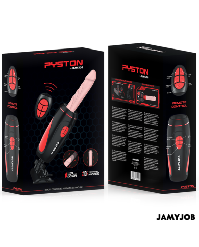 JAMYJOB PYSTON BASE MASTURBADOR AUTOMATICO CON DILDO CONTROL REMOTO JAMYJOB PYSTON BASE MASTURBADOR AUTOMATICO CON DILDO CONTROL REMOTO