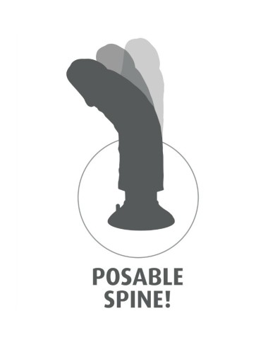 KING COCK DILDO VIBRADOR 1524 CM NATURAL KING COCK DILDO VIBRADOR 1524 CM NATURAL