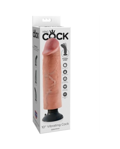 KING COCK DILDO VIBRADOR 255 CM NATURAL KING COCK DILDO VIBRADOR 255 CM NATURAL