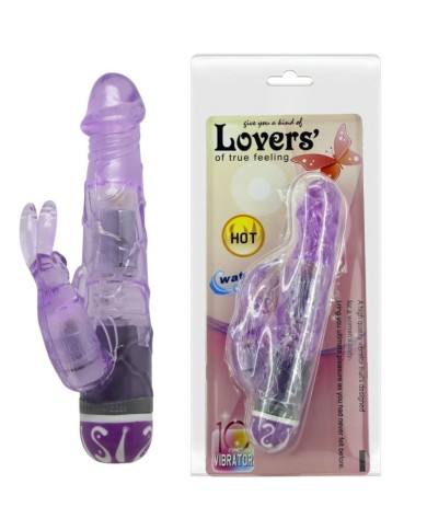 BAILE VIBRATORS MULTIVELOCIDAD CON RABBIT LILA BAILE VIBRATORS MULTIVELOCIDAD CON RABBIT LILA