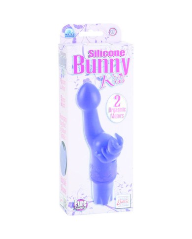 CALEXOTICS SILICONE CONEJITO VIBRADOR KISS LILA CALEXOTICS SILICONE CONEJITO VIBRADOR KISS LILA